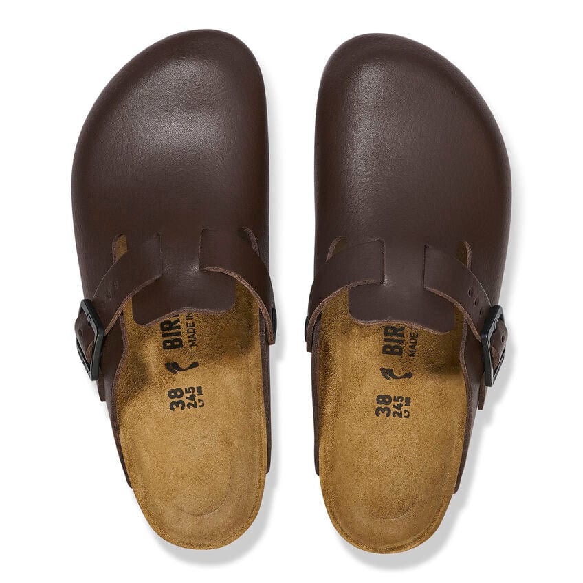 Birkenstock Boston Pro Clogs- Soft Java Leather – Sole To Soul