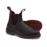 Blundstone Ankle Boots Blundstone Unisex Classic Boot 2342 - Black with Red Herringbone Elastic and Red Sole
