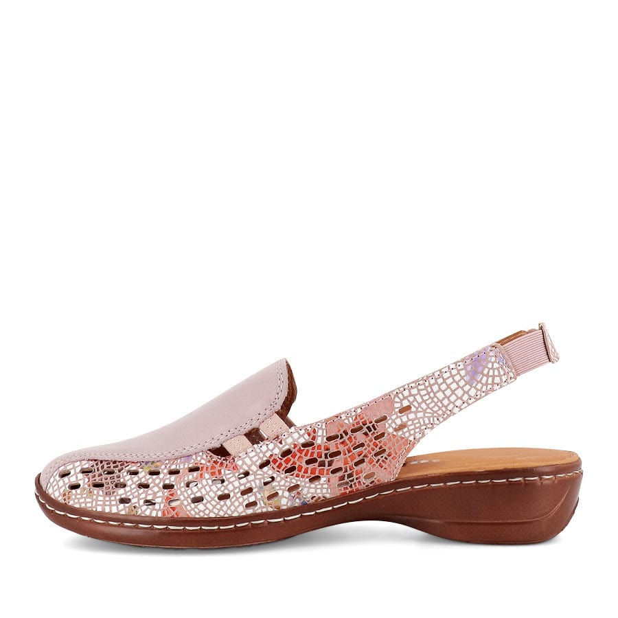 Cassini Women's Monkey Slip On Loafers- Metal Pond
