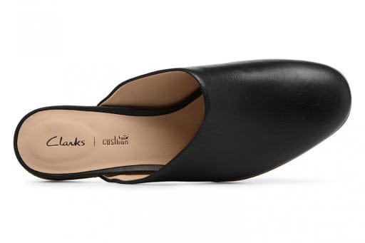 Step into Style: Pure Blush Women's Black Leather Shoes