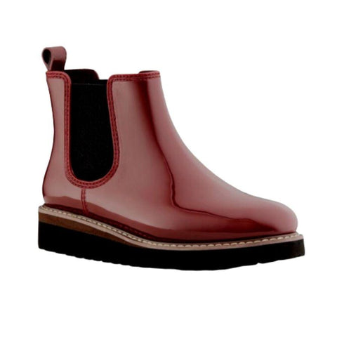 Cougar Ankle Boots 8 Kensington Rain Boot -Crimson