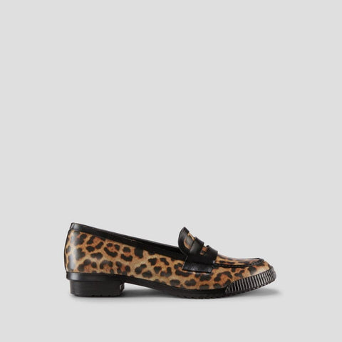 Cougar Boots RITZ Rain Loafer - Leopard