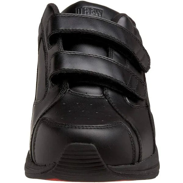 Drew Mens Force Velcro Shoes Black Sole To Soul Footwear Inc