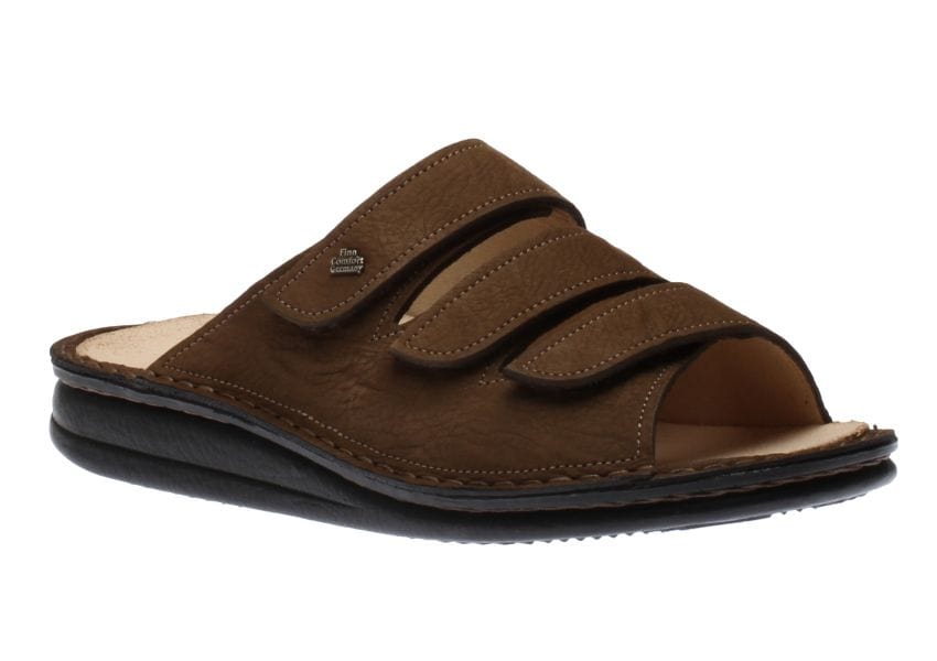 Finn Comfort Unisex Korfu Sandals Nubuck Tobacco Sole To Soul finn-comfort-unisex-korfu-sandals-nubuck-tobacco-sole-to-soul
