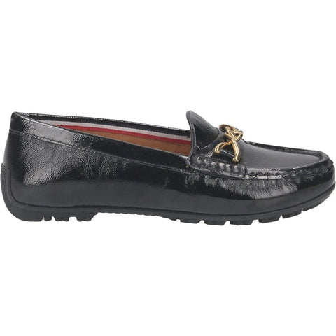 Geox Shoes Geox Womens Kosmopolis Plus Grip Loafers -  Black / Naplak