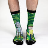 Good Luck Sock Socks Green / US 8-13 Good Luck Sock Mens Socks - Rick & Morty