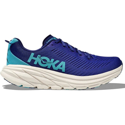 Hoka One One Running Shoes Navy/Turquoise / 5 / D (Wide) Hoka One One Womens Rincon 3 Running Shoes - Evening Sky/ Ocean Mist