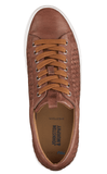 Johnston & Murphy Walking Shoe/Runner BANKS Woven Italian Dress Sneaker - Tan