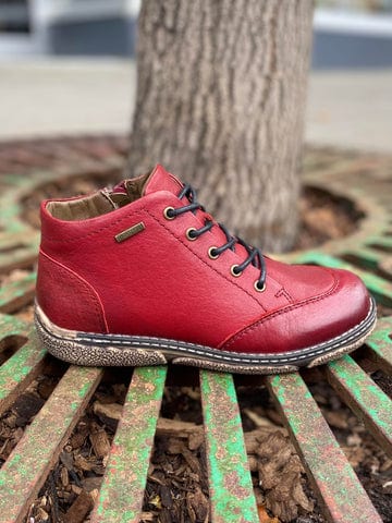 Josef Seibel Booties Josef Seibel Womens Priscilla 01 Boots -Red Vintage Leather