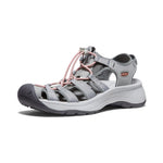 Keen Hiking & Athletic Sandals Keen Womens Astoria West Sandals - Grey / Coral