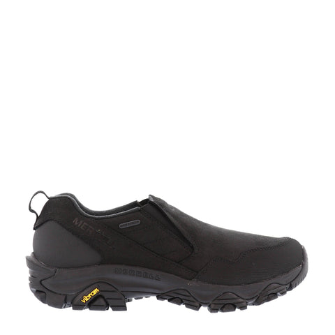Merrell Athletic Slip-Ons Merrell Mens Coldpack 3 Thermo Moc Waterproof Slip On Shoes - Black