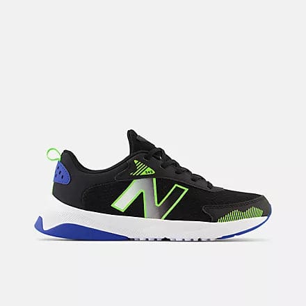 New Balance Kids Black/Green/Cobalt / 1 / W New Balance Kids PT545BC1  Running Shoes- Black/Green/Cobalt
