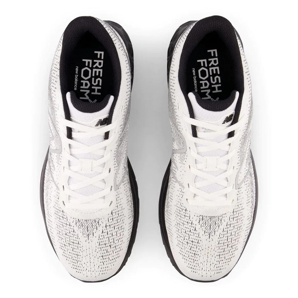 New balance fresh shop foam black and white