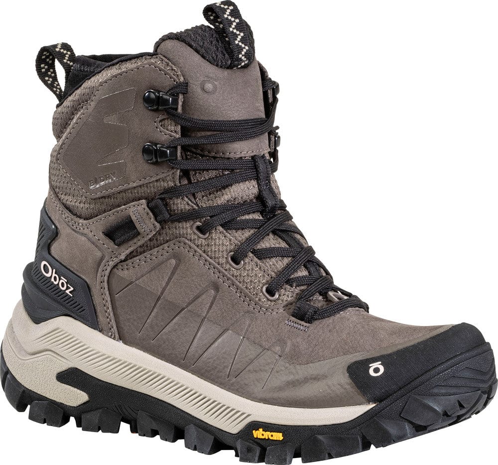 Oboz Womens Bangtail Insulated B-Dry Waterproof Winter Boots - Peregrine
