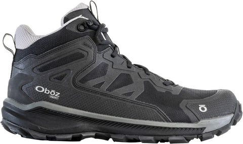 Oboz Footwear Shoe D (Medium) / 7 / Black Oboz Mens Katabatic Mid B-Dry Waterproof Hiking Boots - Black Sea