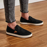 OluKai Lifestyle Slip-On Sneakers OluKai Womens Pehuea Slip On Shoes - Black / Black