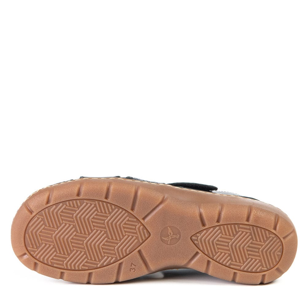 Portofino Women's Fisherman Sandals- Indigo