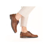 Rieker Lace-Ups & Oxfords Rieker Mens Leather Dress Shoe - Brown