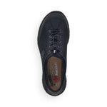 Rieker Walking Shoe/Runner N22M6-00 Ladies Lace up BLACK