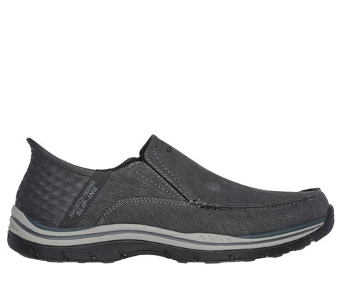 Skechers 0 - Shoes 8 / 4E (Extra Wide) / Black Skechers Slip-ins Relaxed Fit Expected Cayson - Black