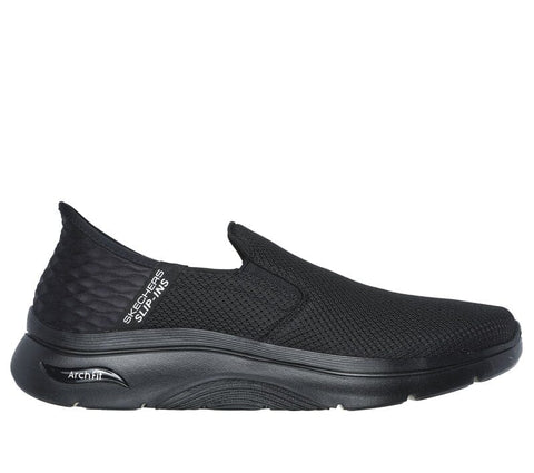 Skechers 0 - Shoes 8 / Black / 4E(Extra Wide) Skechers Mens Slip-ins: GO WALK AF 2.0 - Hands Free 2 - Black