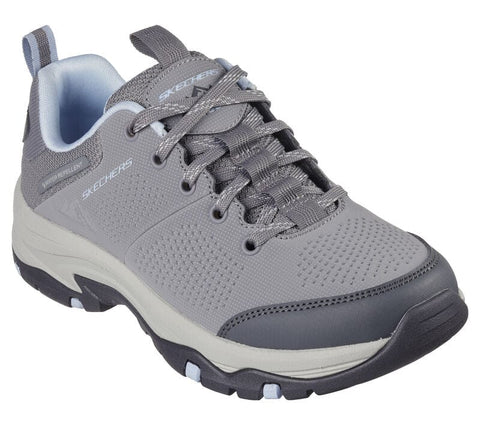 Skechers Running Shoes 5 / Gray / B (Medium) Skechers Womens Relaxed Fit: Trego - Trail Destiny - Gray