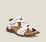 Taos Ankle Strap Sandals White / 5 / B (Medium) Taos Womens Big Time Sandals
