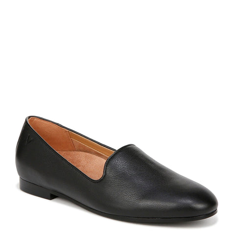 VIONIC Slip-Ons & Loafers Copy of Vionic Womens North Willa On Shoes - Black Shimmer Texture