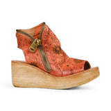 A.S.98 Sandals A.S.98 Wedge Sandal - Mars Rock Red