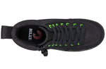 Billy Footwear Kids Billy Footwear Kid's Classic Lace High Top Sneakers - Black /Green Speckle