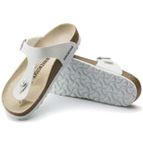 Birkenstock Sandals Birkenstock Gizeh Toe Sandals - White Birko-Flor