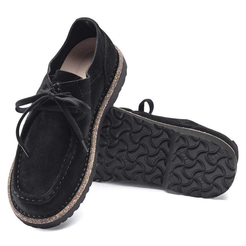 Birkenstock Mens Pasadena III Shoes - Black Suede Leather – Sole 