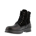 Bulle Boots Bulle Mens Theo Lace up Winter Spike Boots - Black