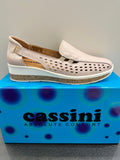 Cassini Loafer Cassini Womens Mindy Slip-On Shoes - Powder