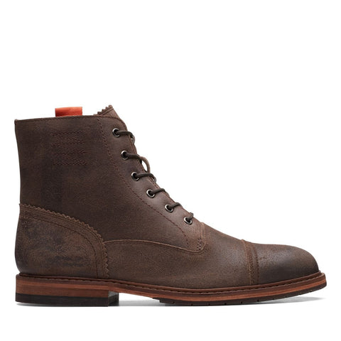Clarks Boots 8 / M / Brown Clarks Mens Clarkdale West Dress Boots - Brown