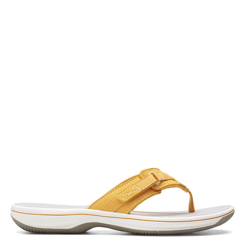 Clarks Sandals 5 / M / Burnt Yellow Clarks Womens Breeze Sea Sandals - Burnt Yellow