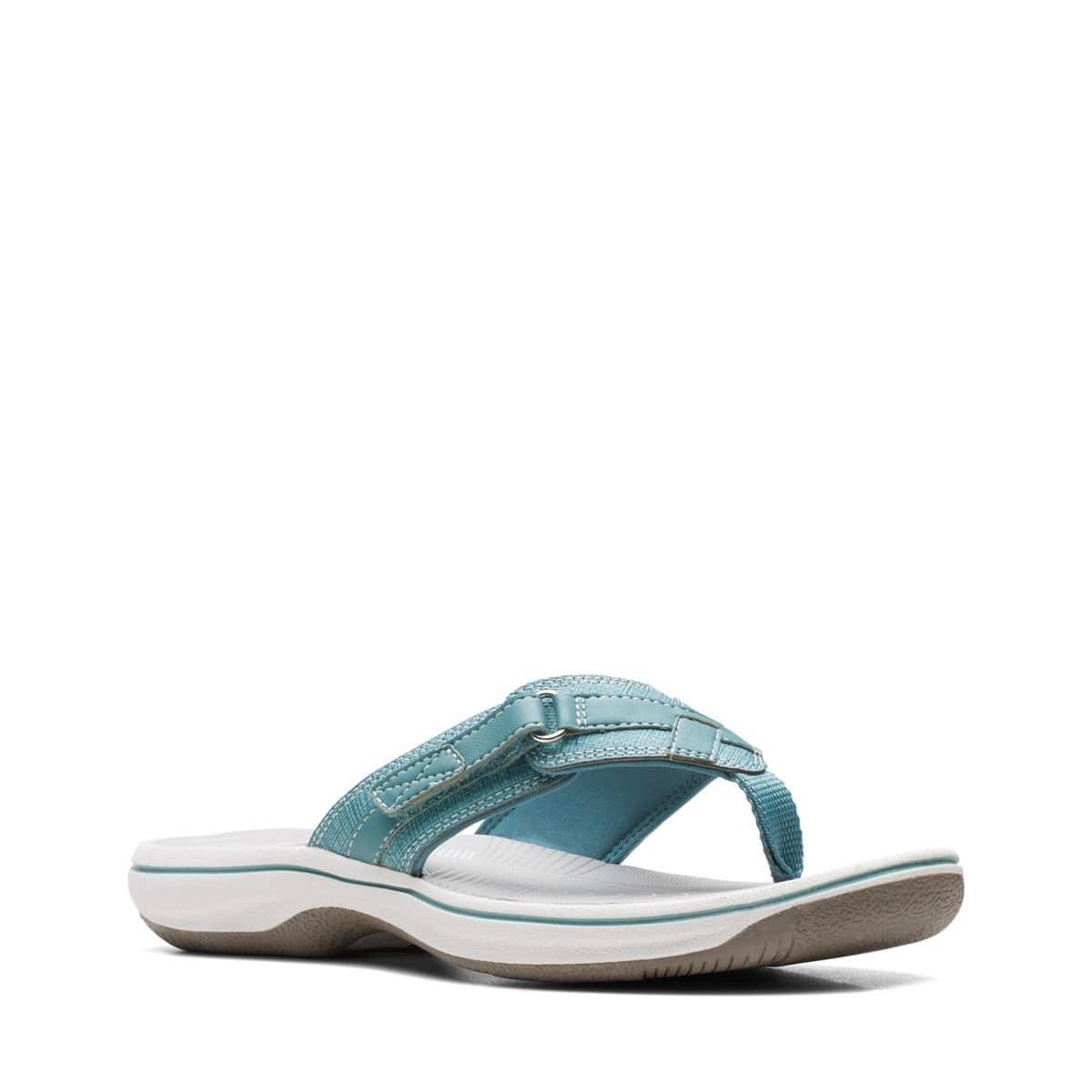 Clarks on sale teal sandals