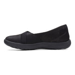 Clarks Sandals Clarks Womens Cloudsteppers Adella Pace Loafers - Black