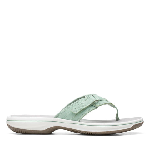 Clarks Sandals Pale Green / 5 / M Clarks Womens Breeze Sea Sandals - Pale Green