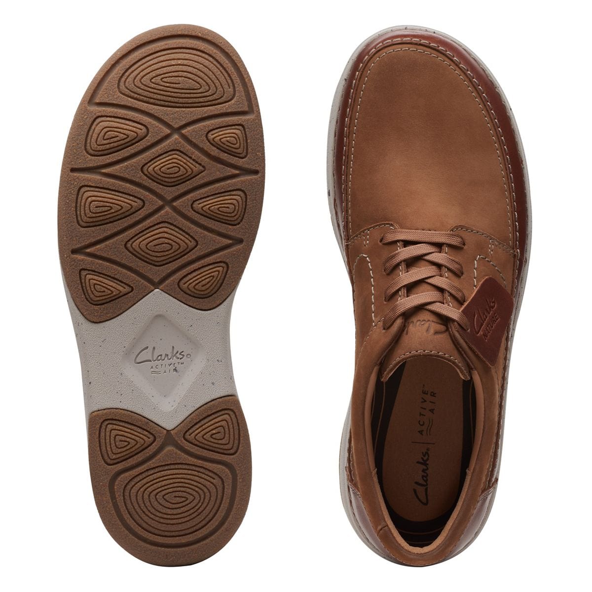 Brown shoe laces deals clarks