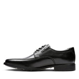 Clarks Shoe Clarks Mens Tilden Walk Lace Dress Shoes - Black Leather