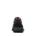 Clarks Shoe Clarks Mens Un Ramble Lace Shoes - Black Leather