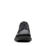 Clarks Shoe Clarks Mens Un Ramble Lace Shoes - Black Leather