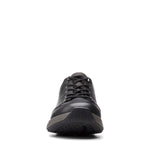 Clarks Shoe Clarks Mens Wave 2.0 Vibe Shoes  - Black Leather