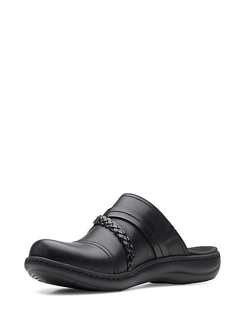 Clarks womens sale black mules