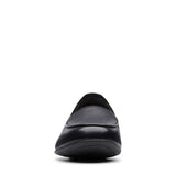 Clarks Shoe Clarks Womens Un Blush Ease Slip On Shoes - Black