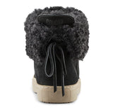 Cougar Boots Cougar Womens Devon Suede Winter Sneaker  - Black Suede