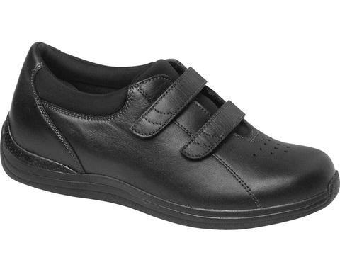 Drew Shoe Black Calf / 5 / W Drew Womens Lotus Shoes - Black Calf