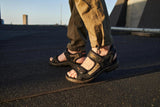 Ecco Sandals Ecco Mens Offroad Yucatan Sandals - Black/ Mole/ Black