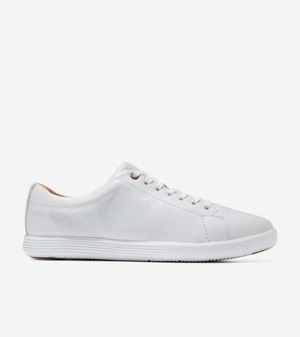 Ecco Shoe Cole Haan Womens Grand Crosscourt II Sneakers - Bright White / White